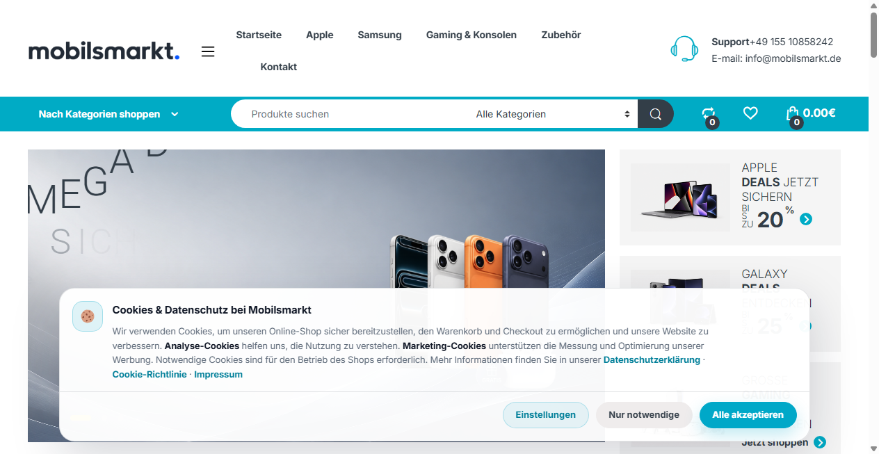 Bestätigte Warnung zu mobilsmarkt.de (2026)