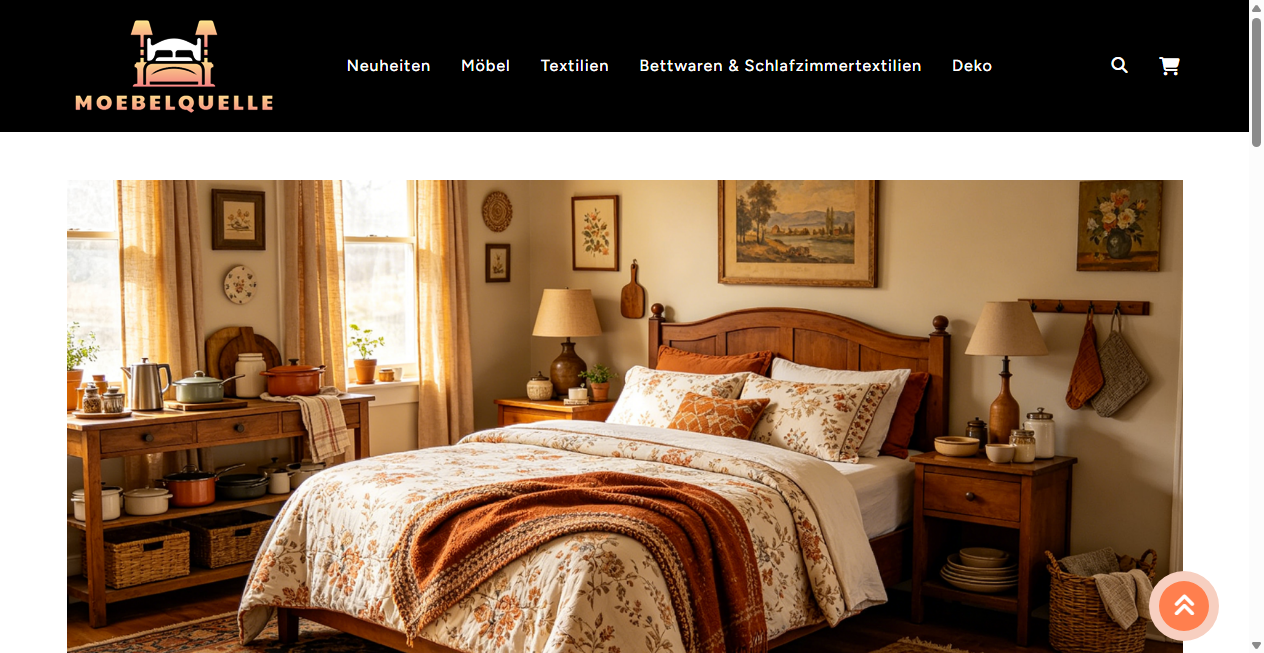 Screenshot von moebelquelle.com