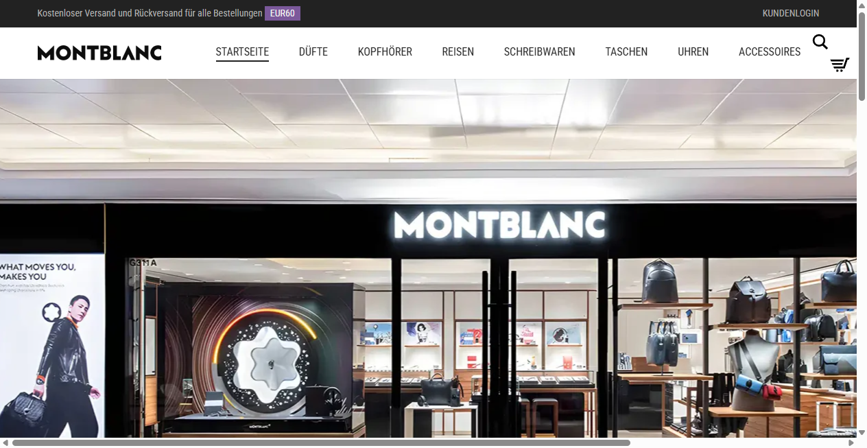 Fake Shop Warnung: montblancsale.de (2026)