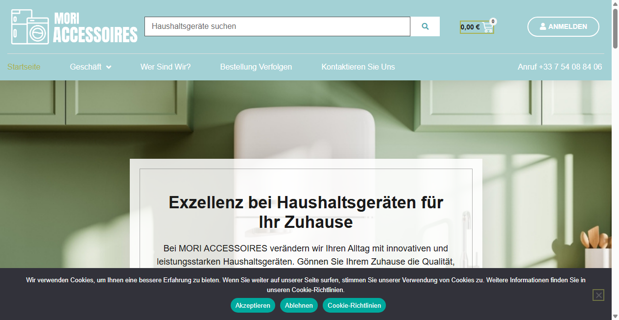 Fake Shop Warnung: moriaccessoires.com (2026)