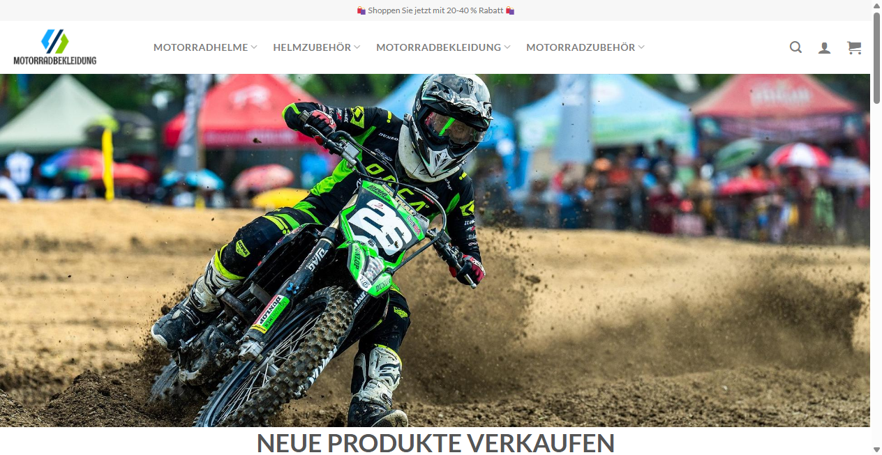 Fake Shop Warnung: motorradoutfit.com (2026)