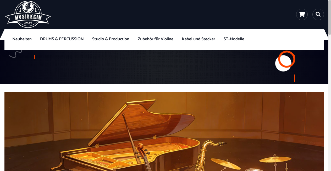 Screenshot von musikkeim.com