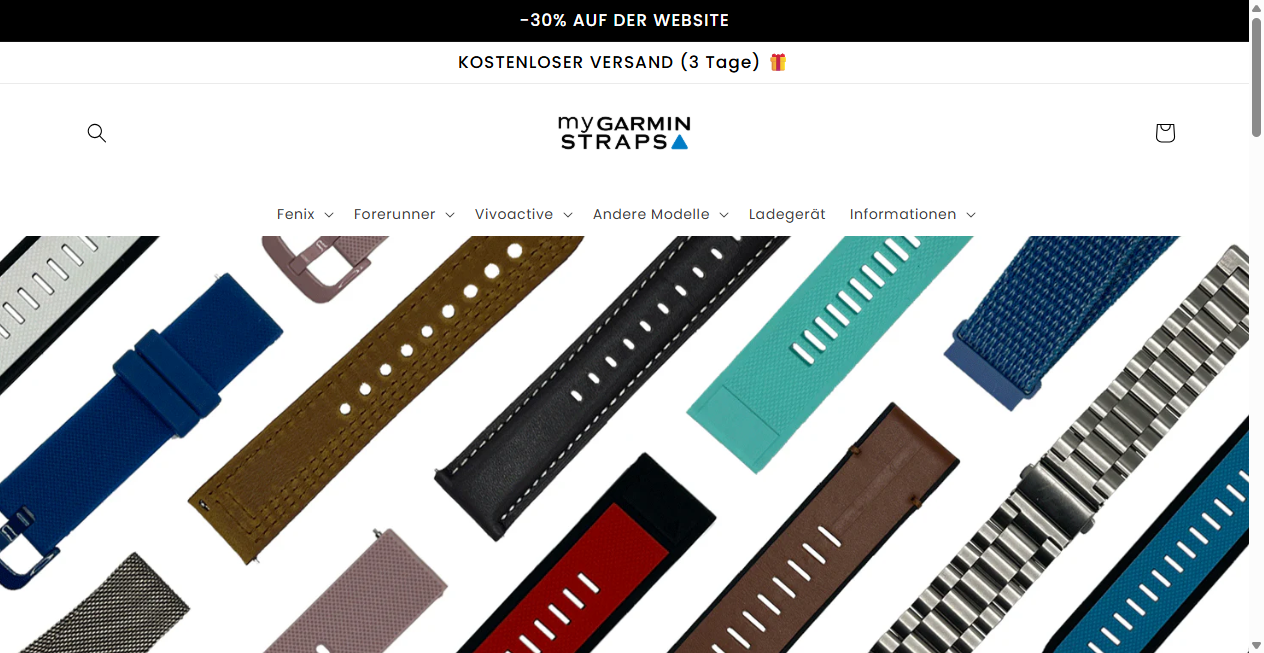Fake Shop Warnung: mygarminstraps.de (2026)