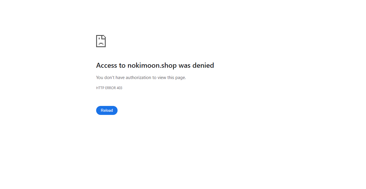 Screenshot von nokimoon.shop