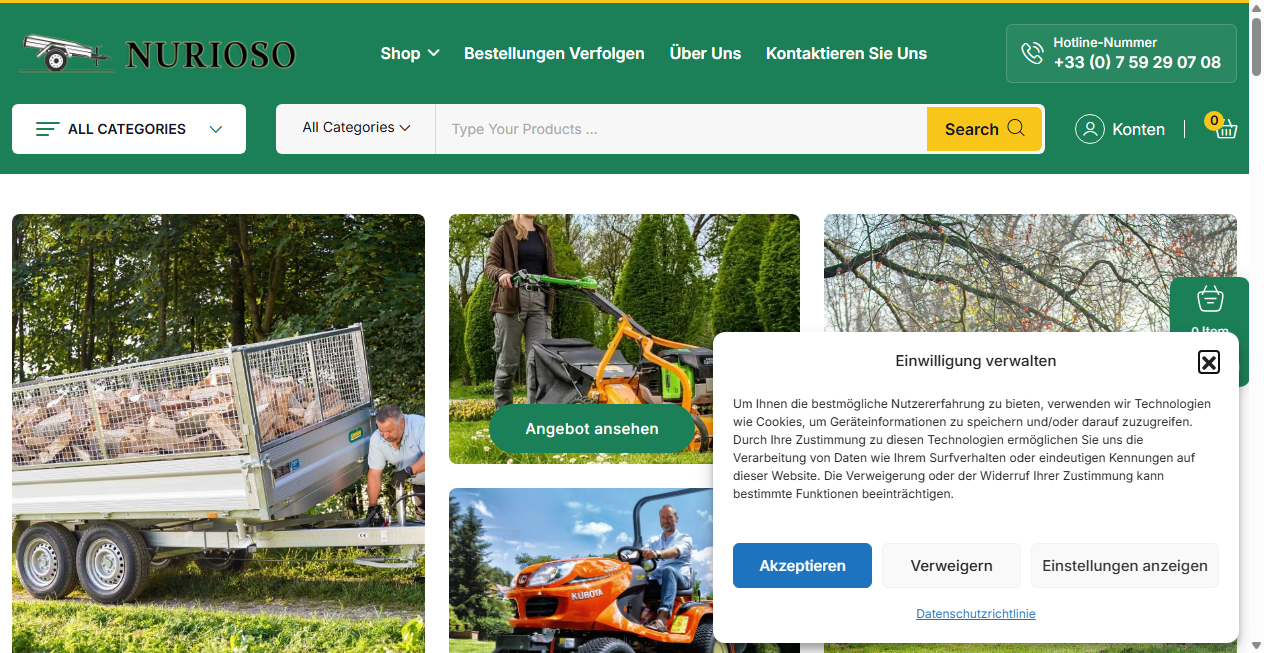 Fake Shop Warnung: nurioso.com (2026)