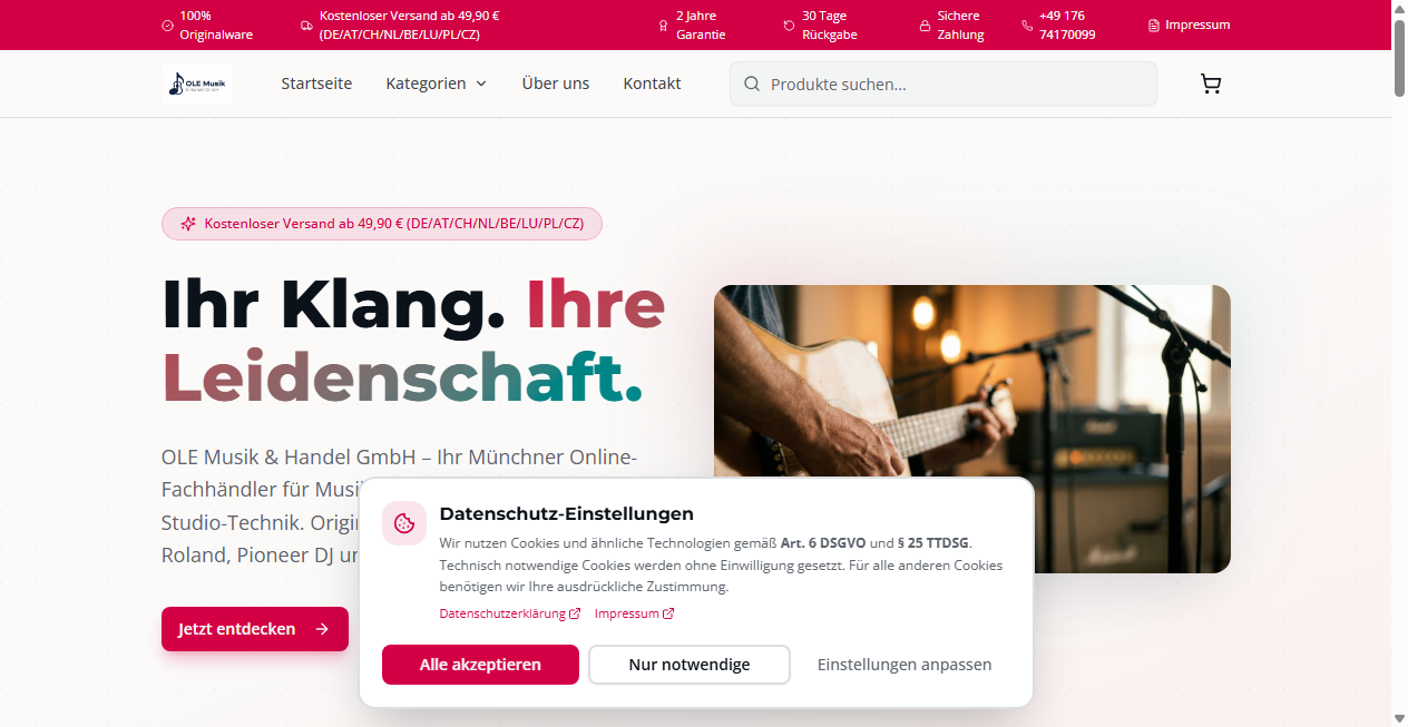 Bestätigte Warnung zu ole-handel.de (2026)