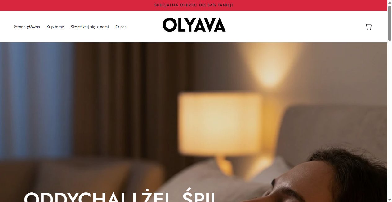 Screenshot von olyava.com
