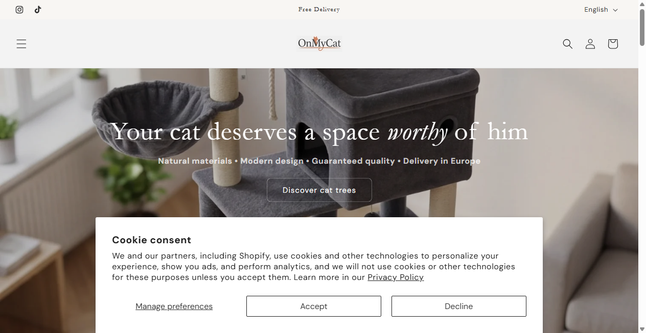 Bestätigte Warnung zu onmycat.com (2026)