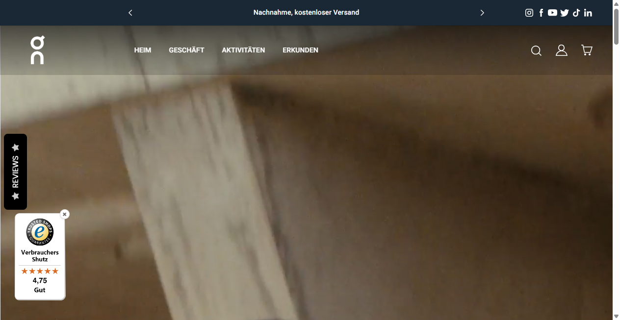 Fake Shop Warnung: onrunning-at.myshoplaza.com (2026)