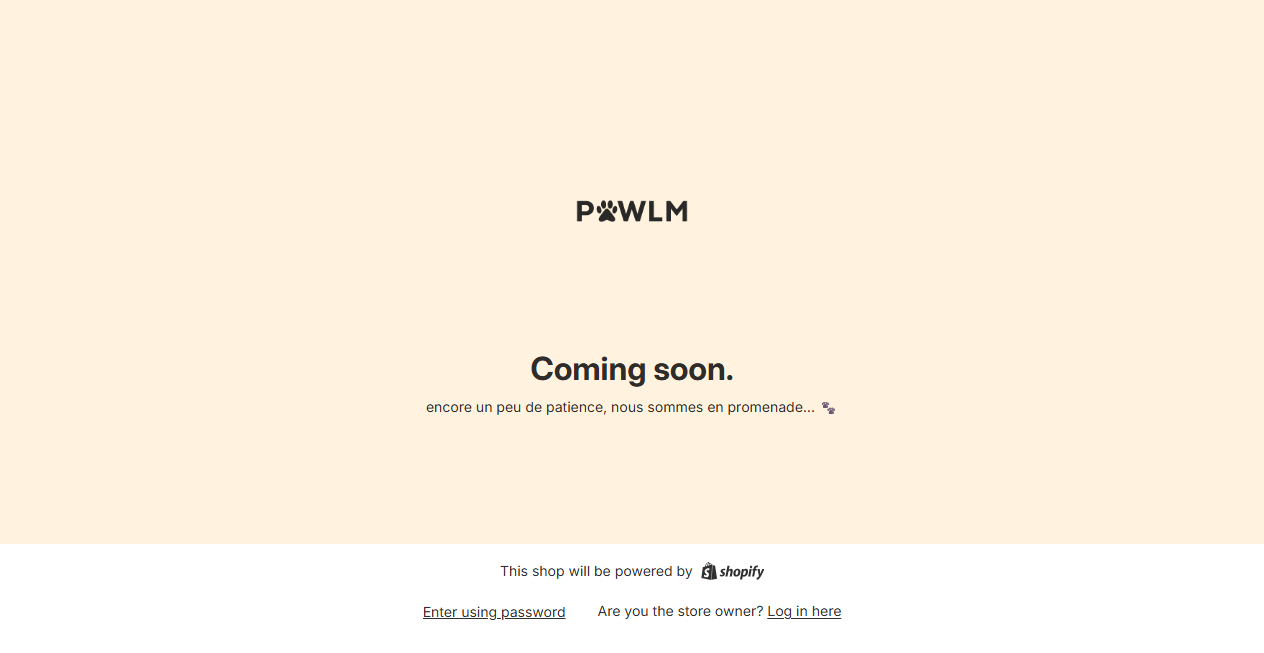 Screenshot von pawlmshop.com