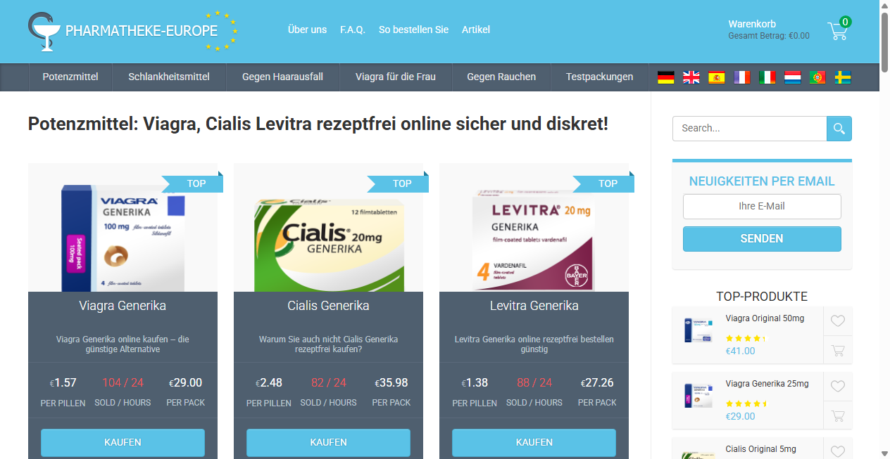 Bestätigte Warnung zu pharmatheke-europe.com (2026)