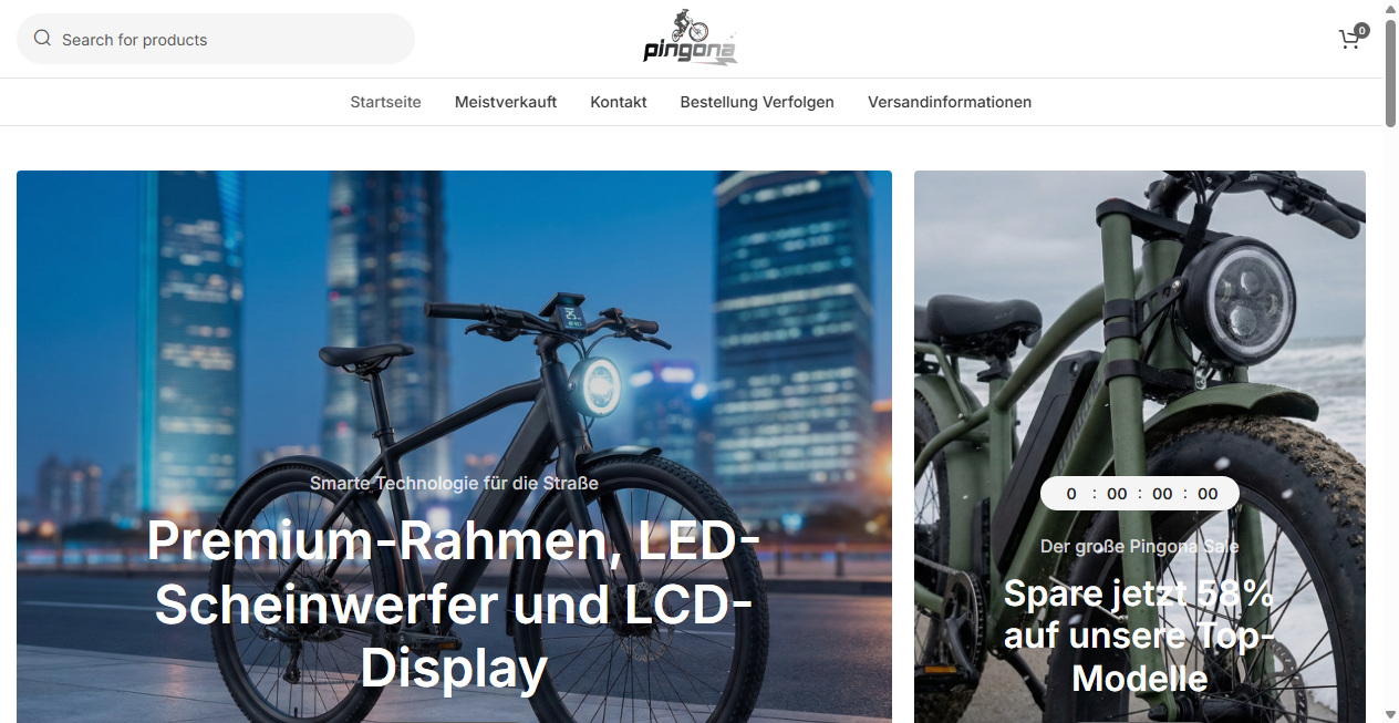 Fake Shop Warnung: pinggona.de (2026)