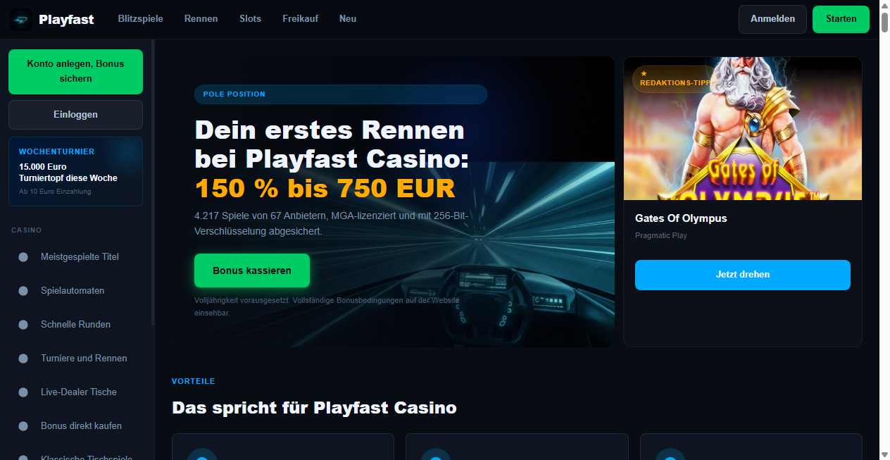 Bestätigte Warnung zu playfast-online.de (2026)