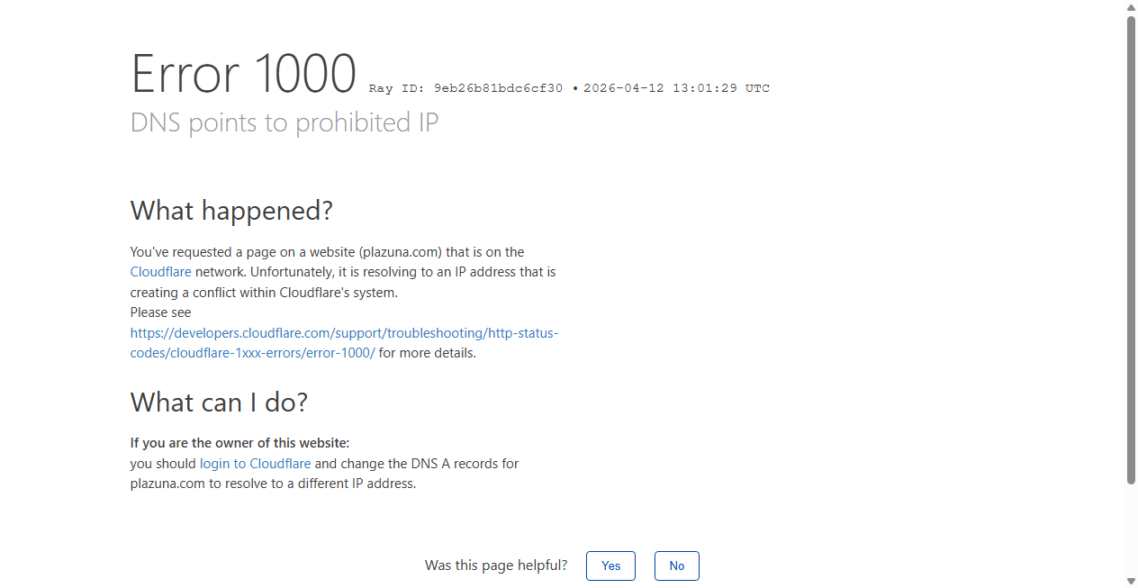 Fake Shop Warnung: plazuna.com (2026)