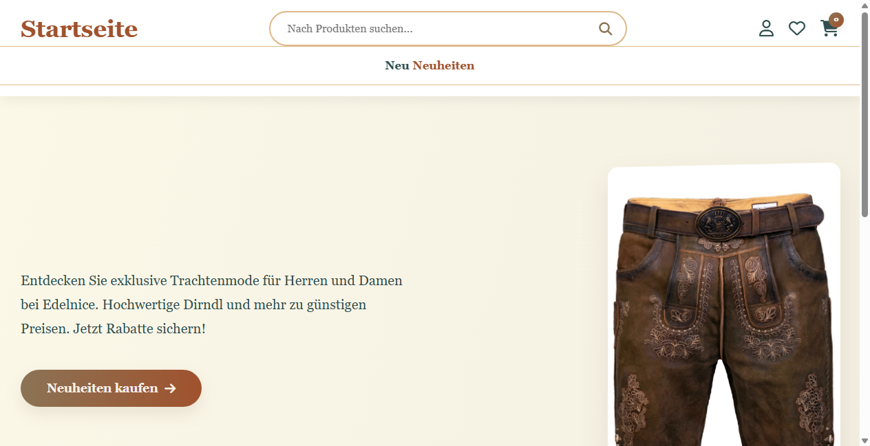Screenshot von premiumedelnicetrachtenmo.shop