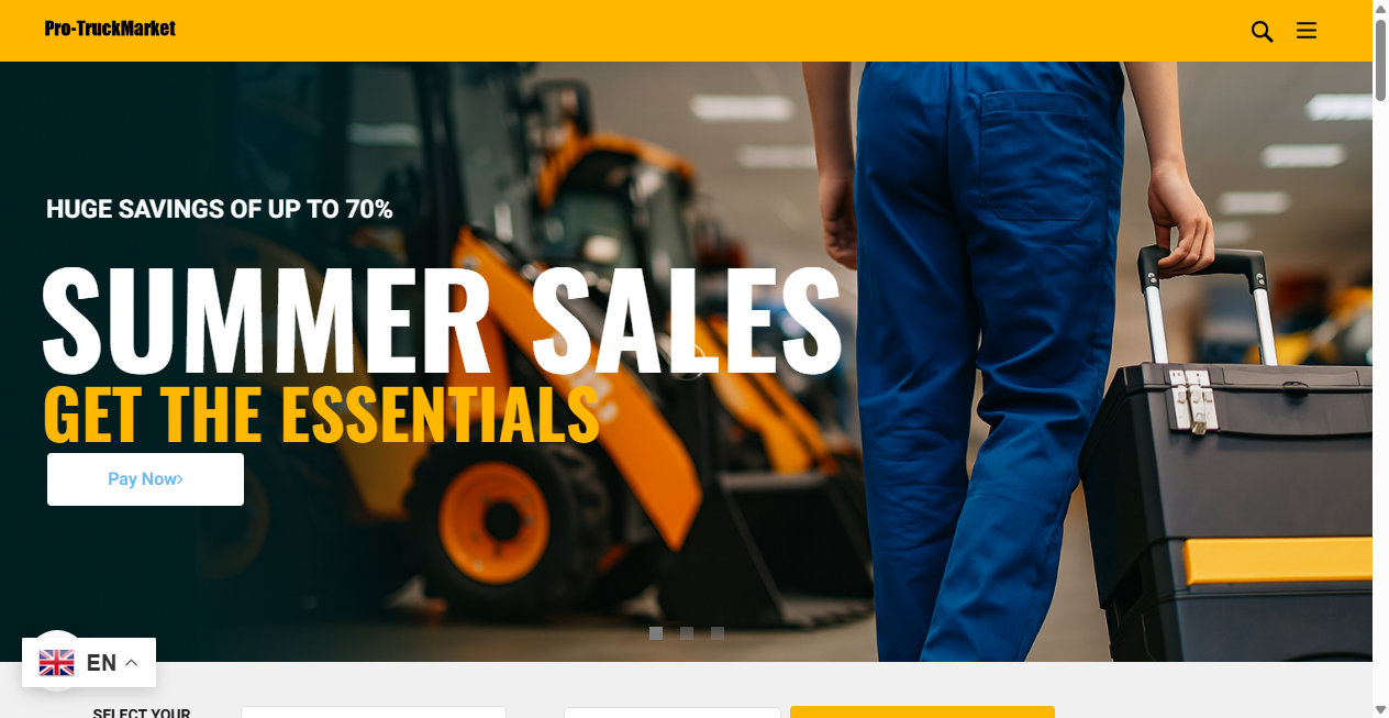 Fake Shop Warnung: pro-truckmarket.com (2026)