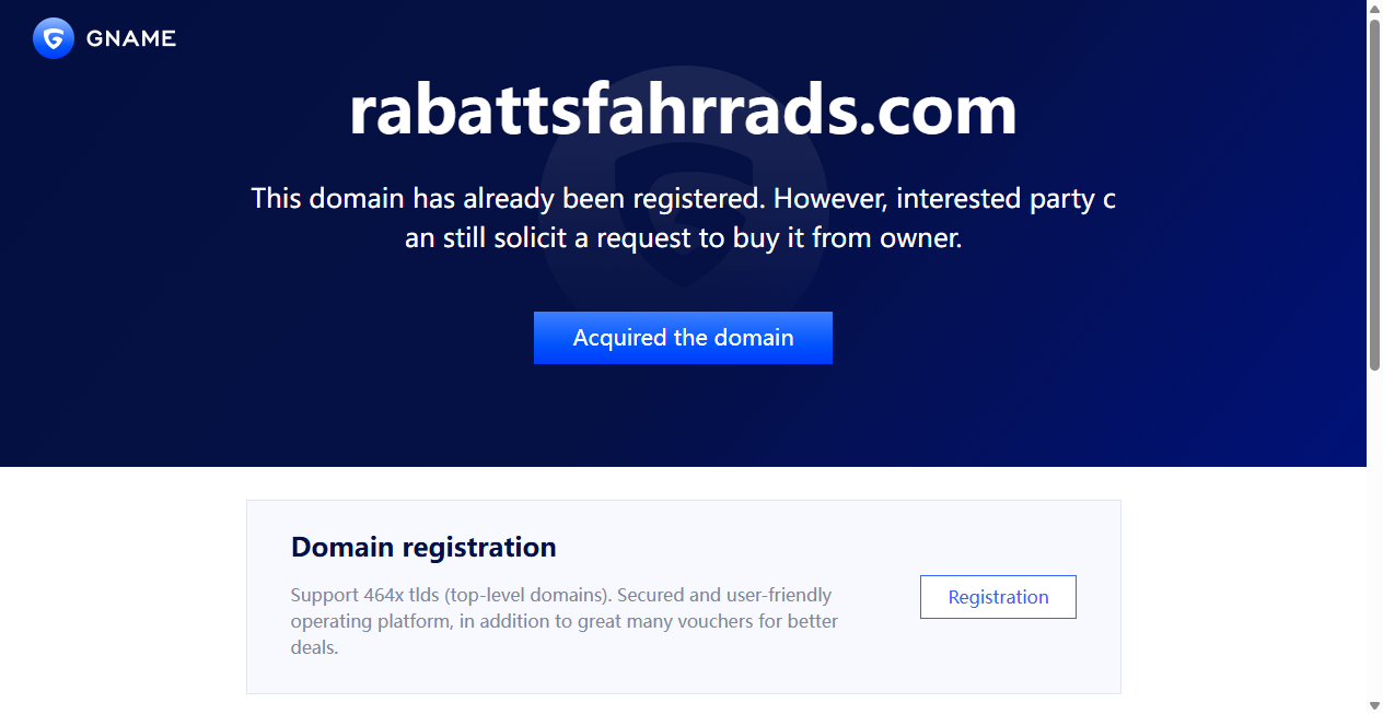 Bestätigte Warnung zu rabattsfahrrads.com (2026)
