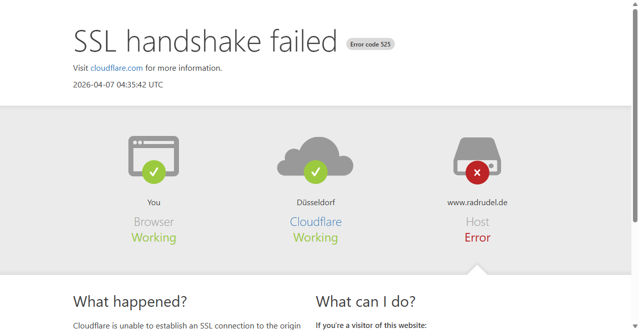 Fake Shop Warnung: radrudel.de (2026)