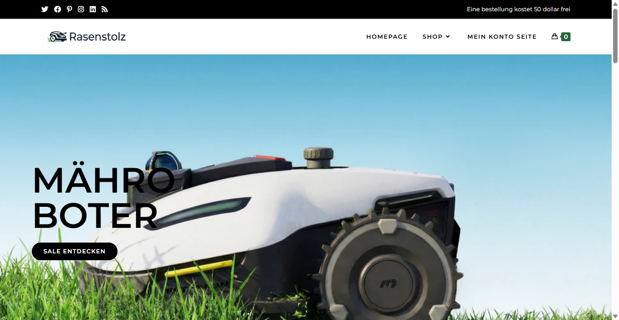 Fake Shop Warnung: rasenstolz.com (2026)