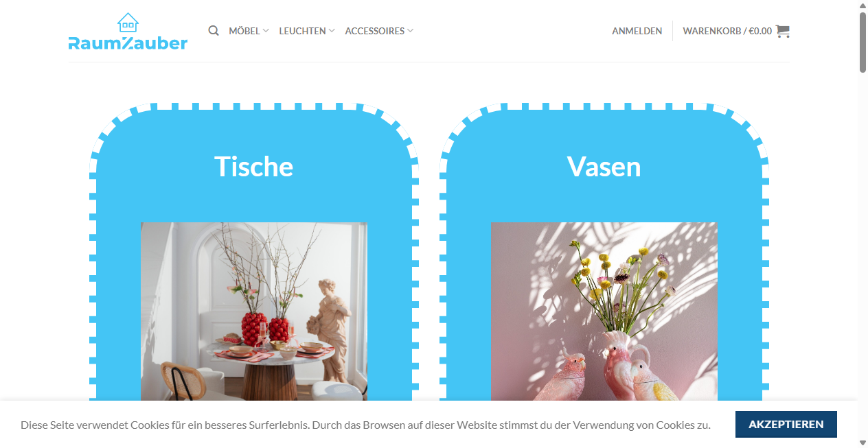 Fake Shop Warnung: raumzauberde.com (2026)