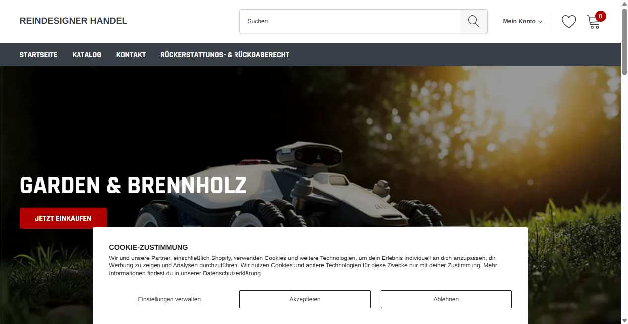 Fake Shop Warnung: reindesigner-handel.de (2026)