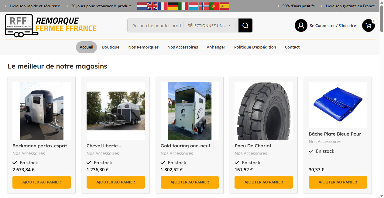 Screenshot von remorque-fermee-ffrance.com