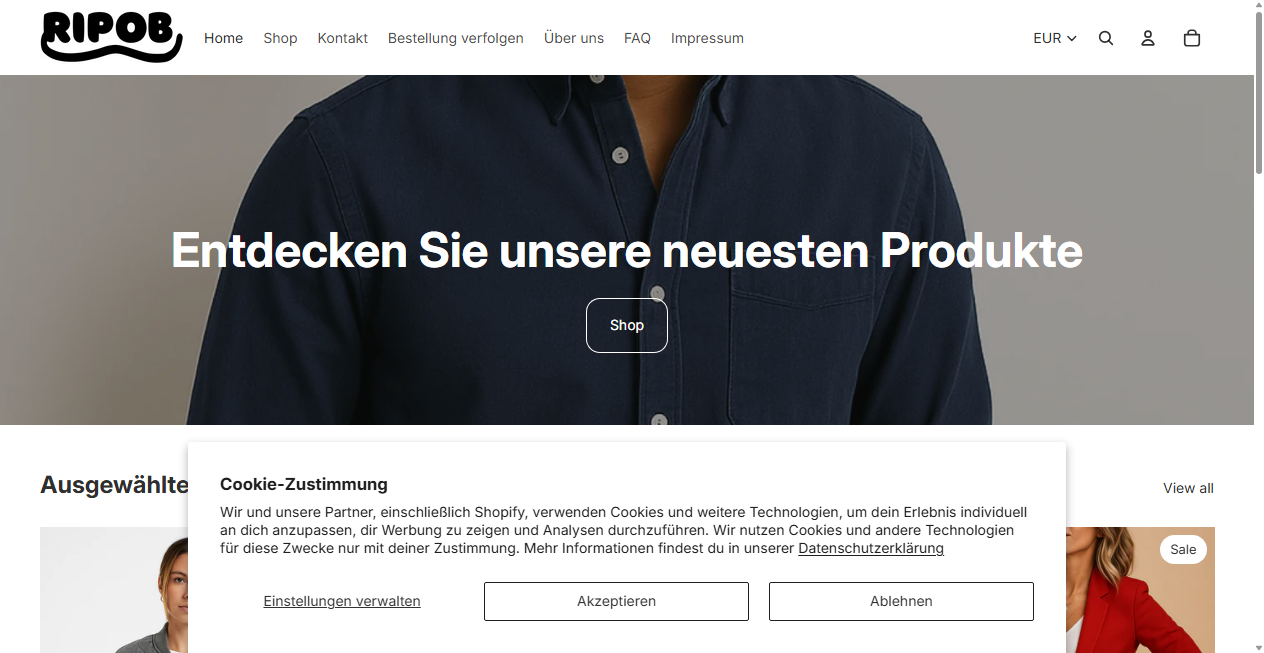 Fake Shop Warnung: ripob.com (2026)