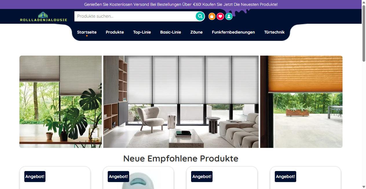 Fake Shop Warnung: rollladenjalousie.com (2026)