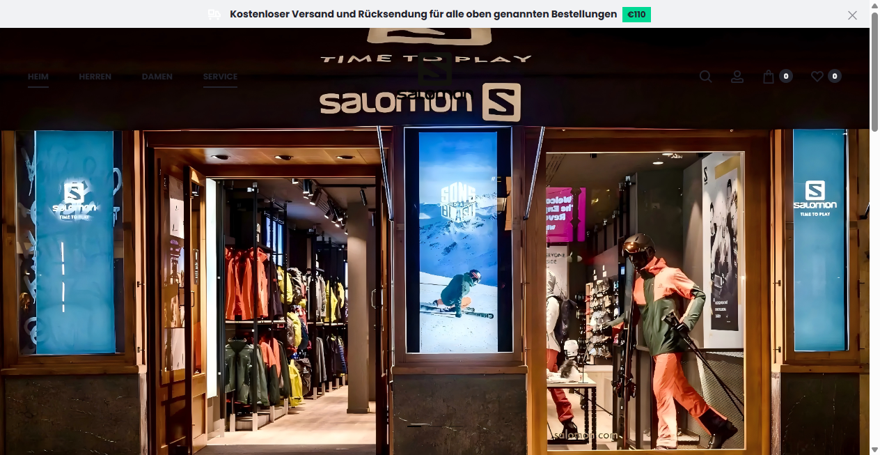 Fake Shop Warnung: salomons.co.at (2026)