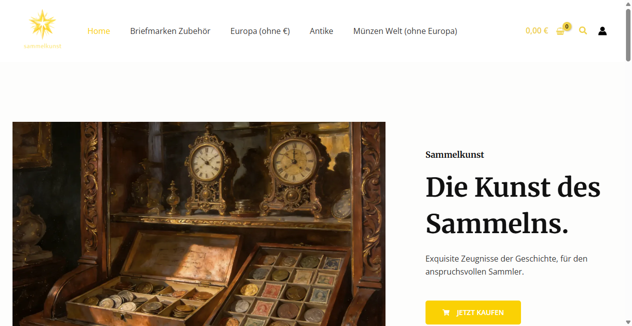 Fake Shop Warnung: sammelkunst.com (2026)