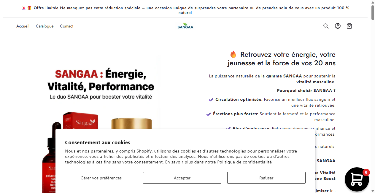 Fake Shop Warnung: sangaa.co (2026)