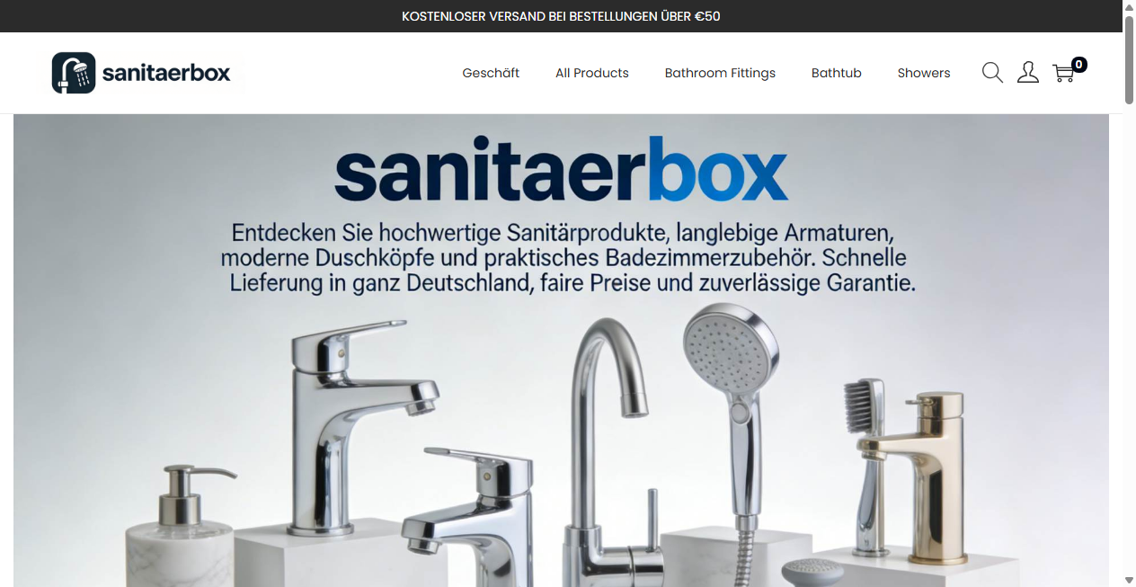 Fake Shop Warnung: sanitaerbox.com (2026)