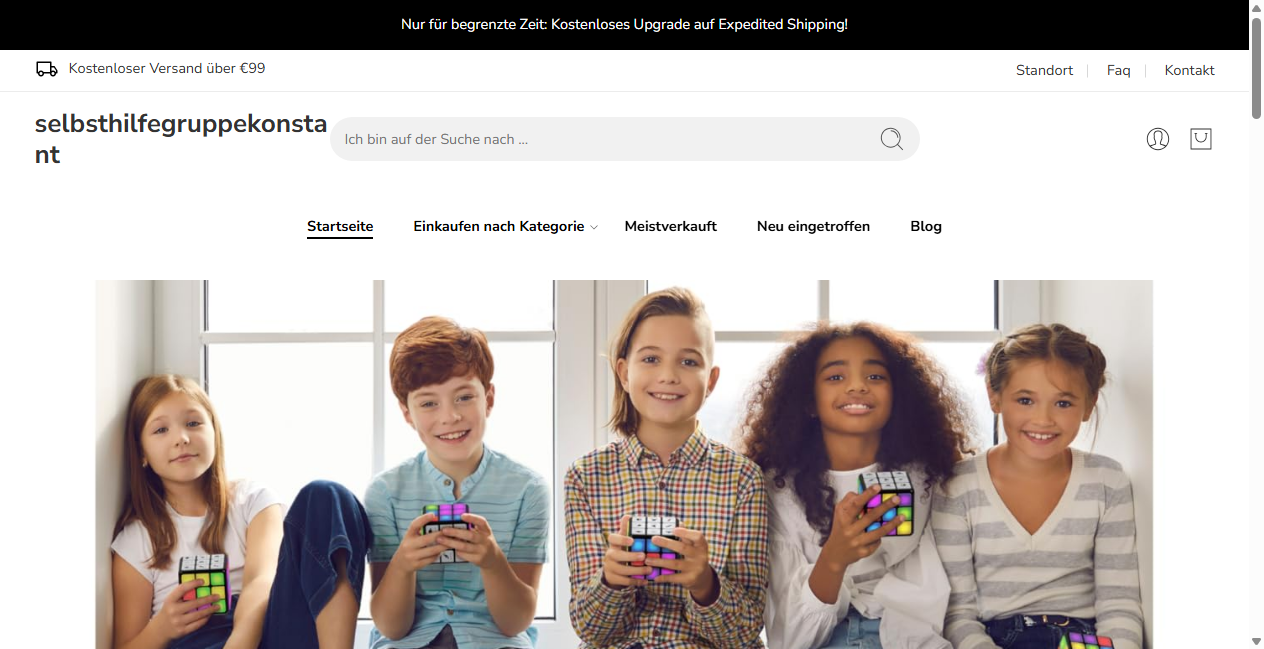 Screenshot von selbsthilfegruppekonstant.de