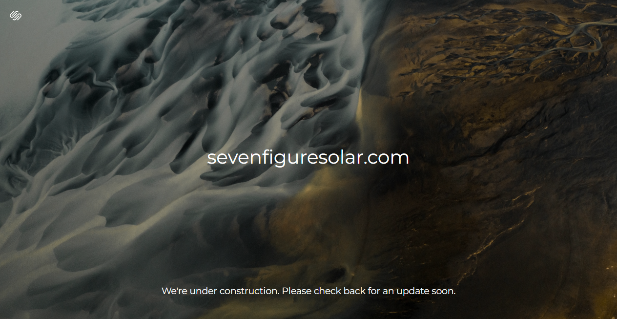 Screenshot von sevenfiguresolar.com
