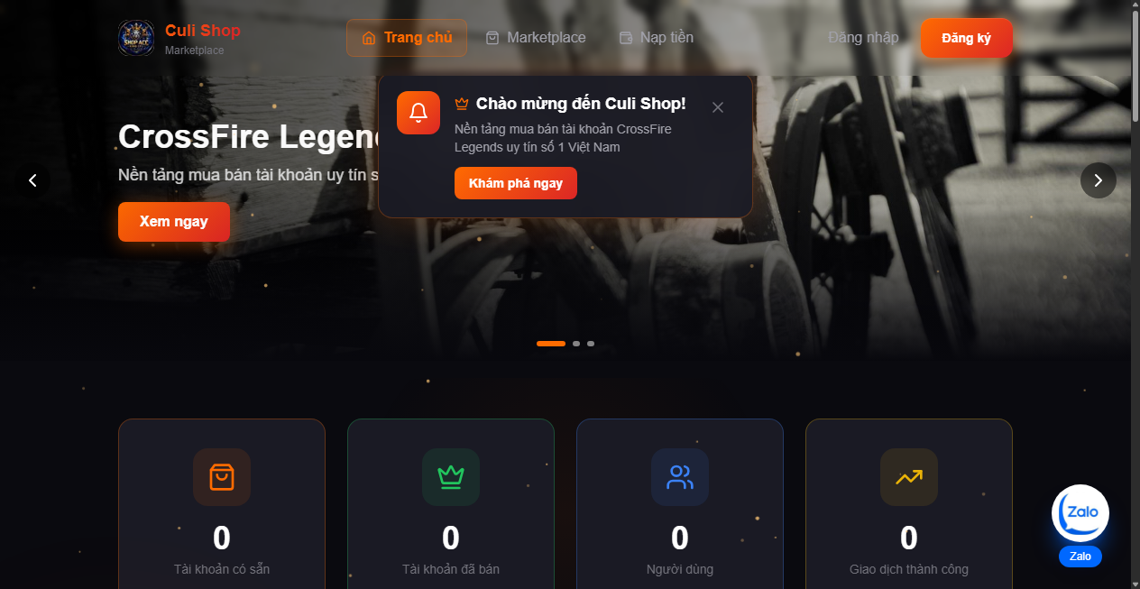 Screenshot von shopculi9999.com