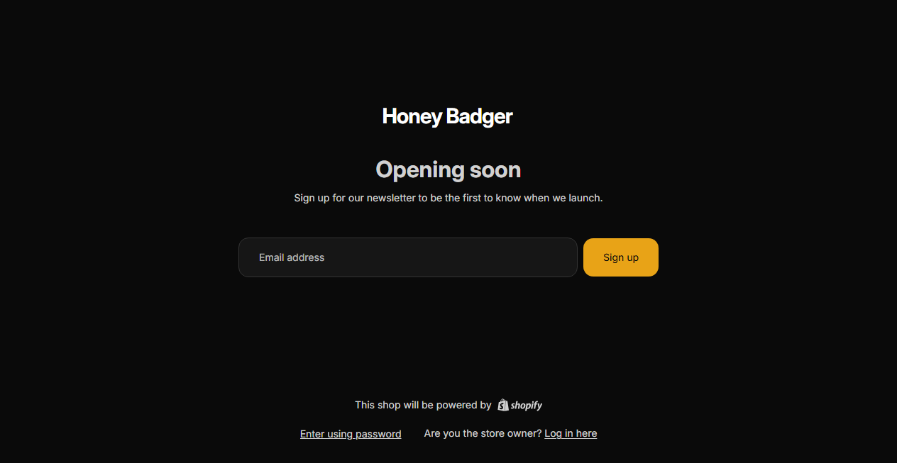 Bestätigte Warnung zu shophoneybadger.com (2026)