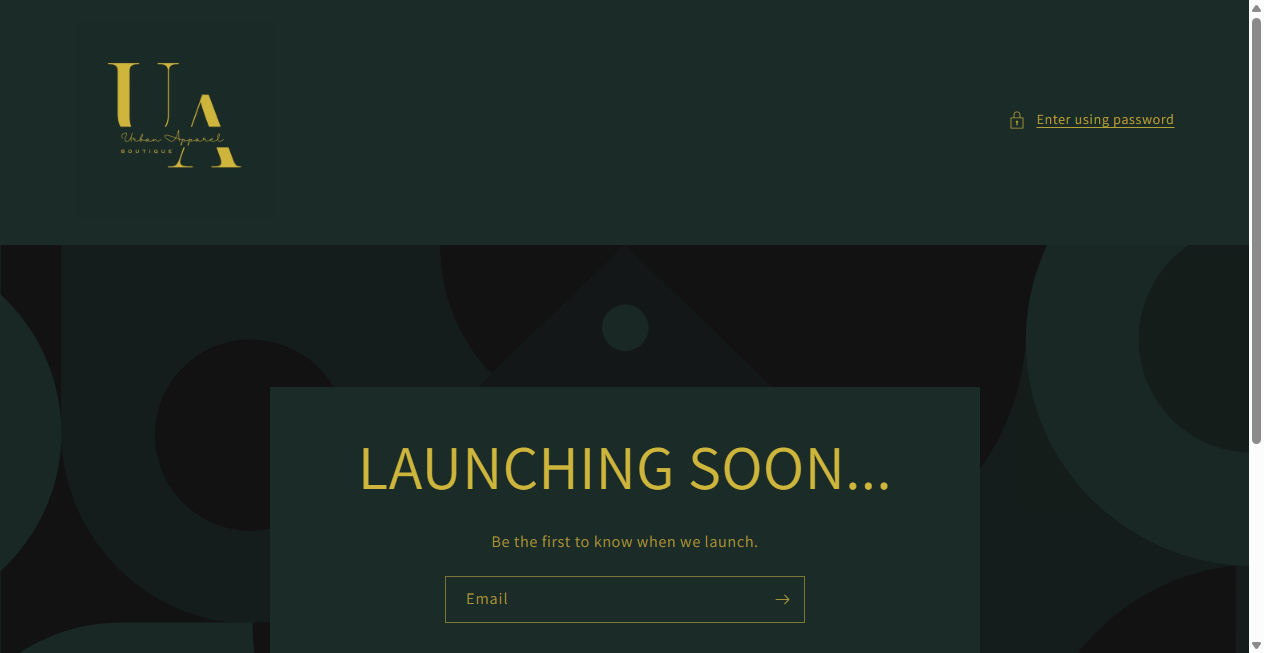 Screenshot von shopurbanapparel.com