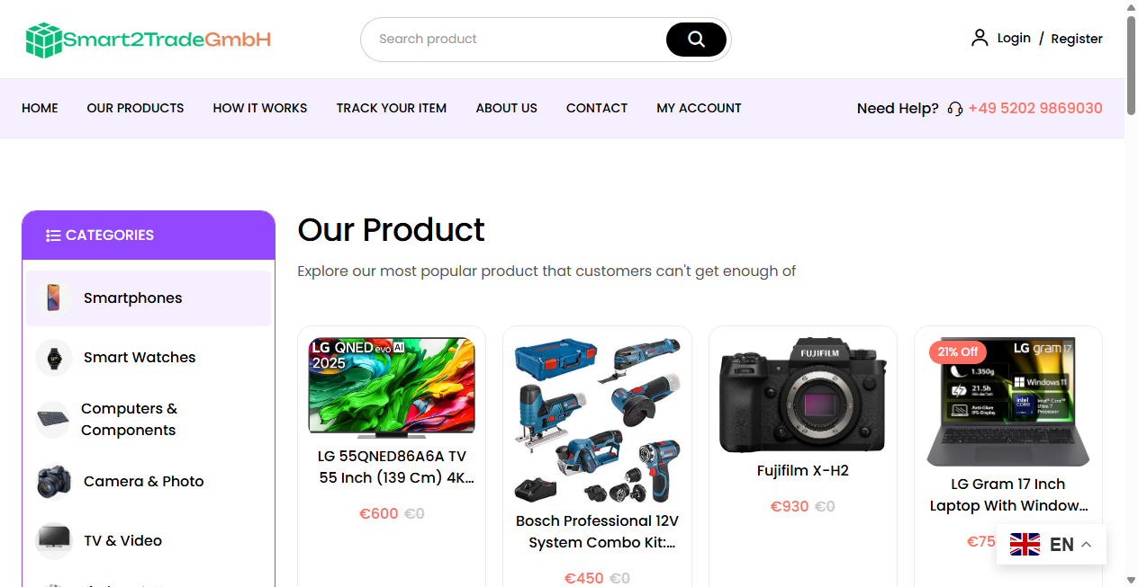 Fake Shop Warnung: smart2trade.de (2026)