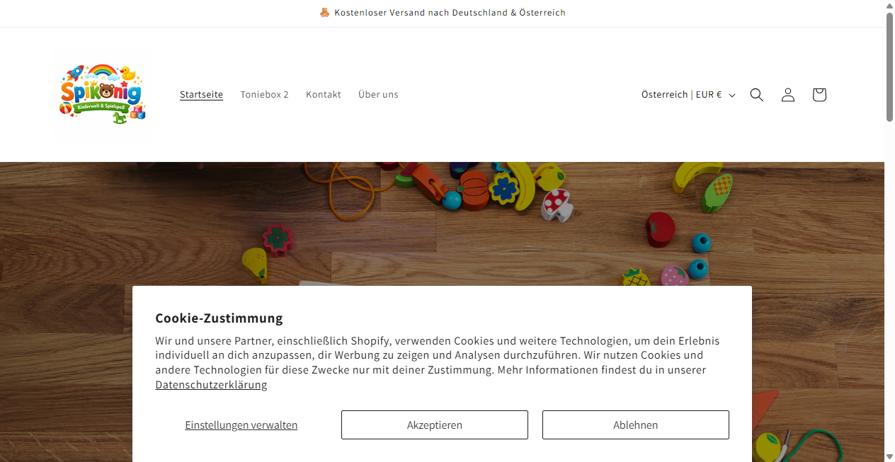 Fake Shop Warnung: spikonig.de (2026)