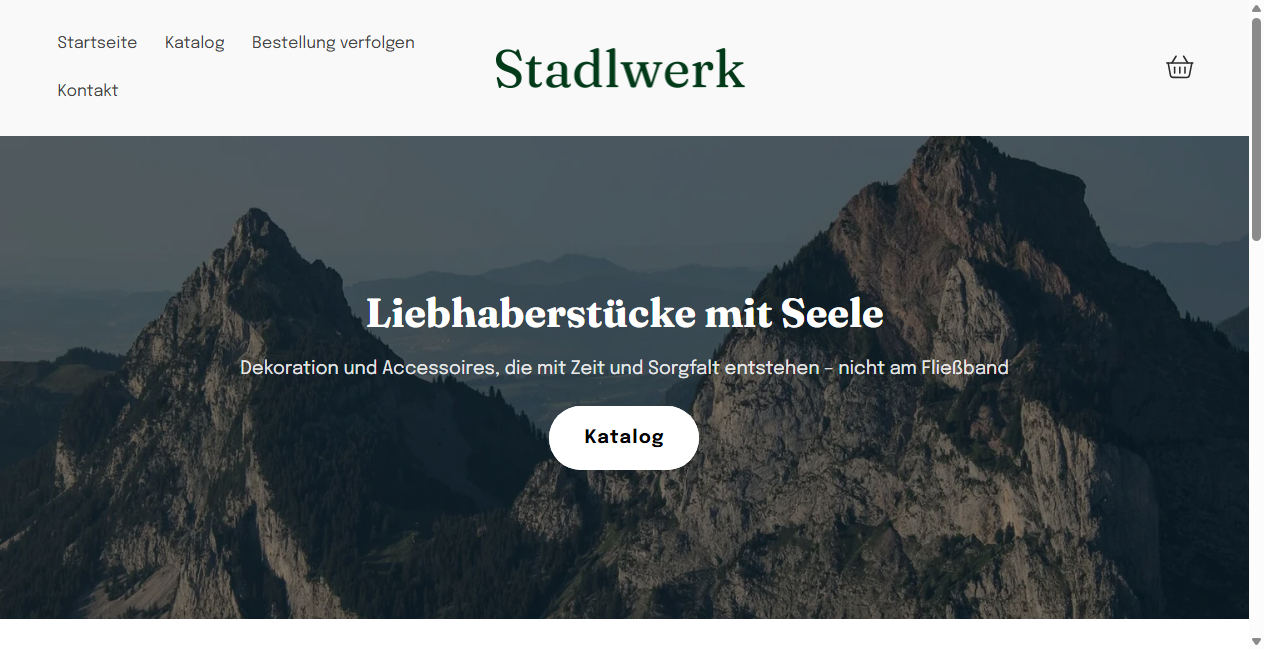 Screenshot von stadlwerk.de