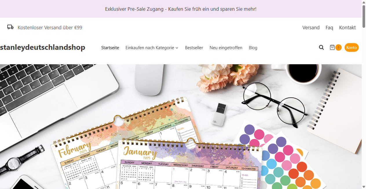 Screenshot von stanleydeutschlandshop.de