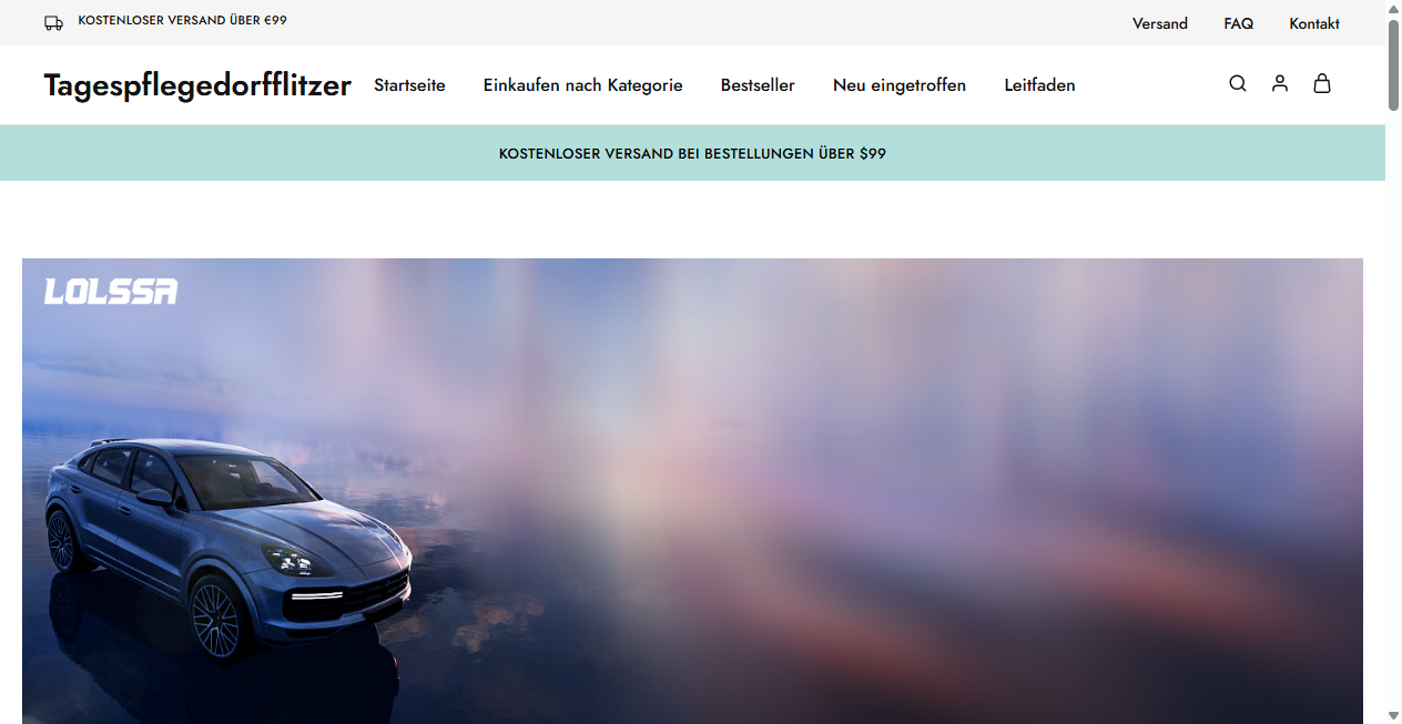 Screenshot von tagespflegedorfflitzer.de