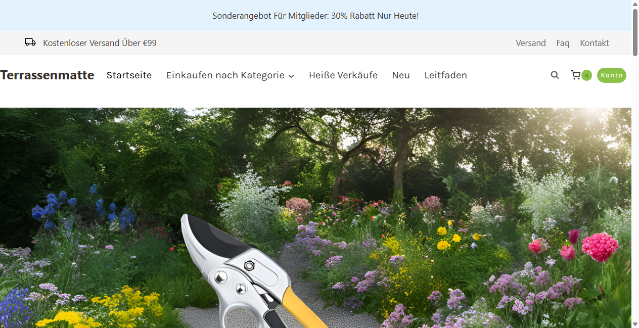 Screenshot von terrassenmatte.de