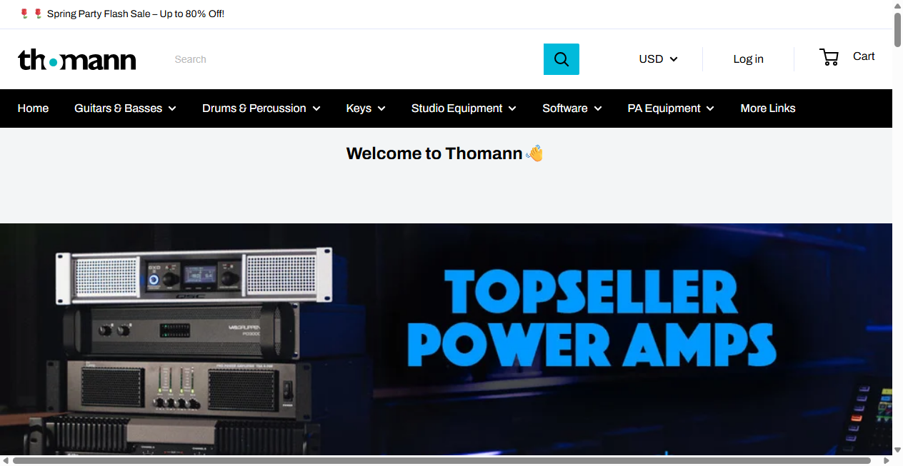 Screenshot von th0manns0und.shop