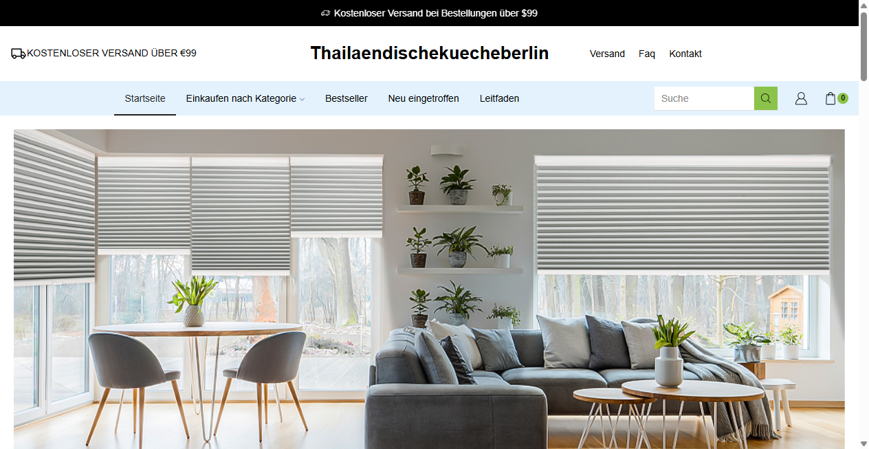 Screenshot von thailaendischekuecheberlin.de