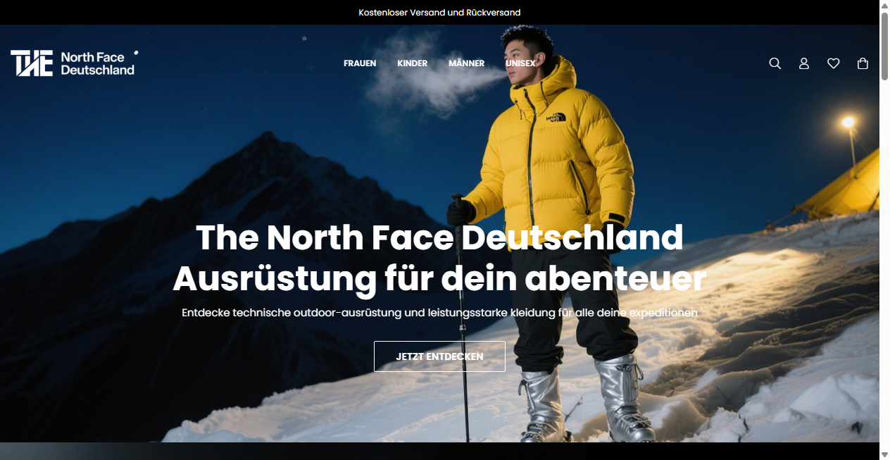 Fake Shop Warnung: thenorthfacedeutschland.com (2026)