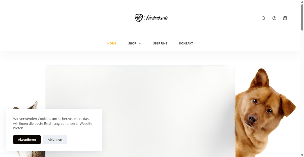 Screenshot von tierleckerli.com
