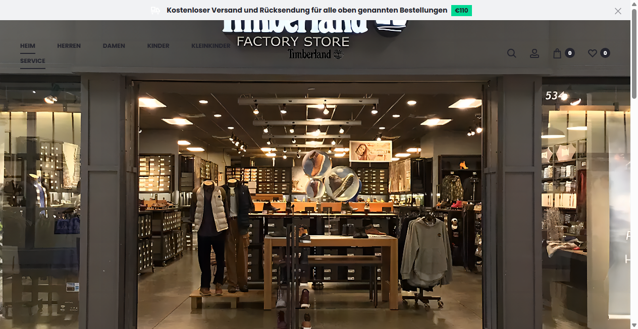 Fake Shop Warnung: timberlandde.de (2026)