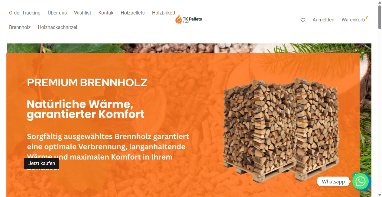 Fake Shop Warnung: tkpelletsgmbh.de (2026)