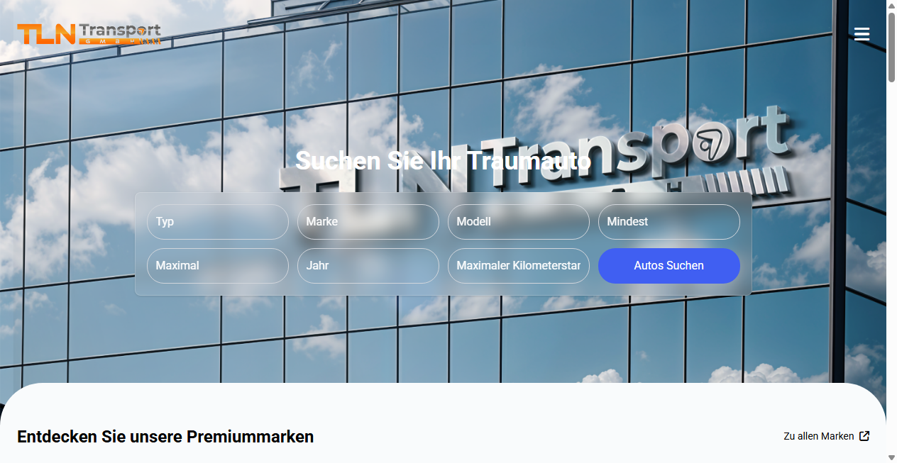 Fake Shop Warnung: tln-transport.de (2026)